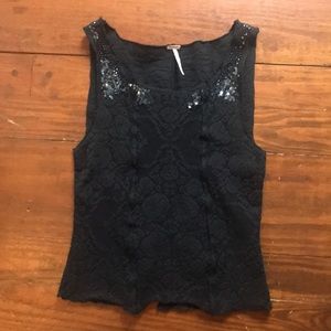 Free People Sequin Tank